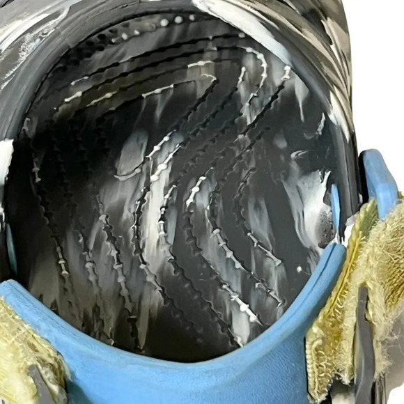 Crocs All Terrain Adjustable Hook & Loop Strap Marble Gray Toddler Sz 13 Sandals - Picture 8 of 8